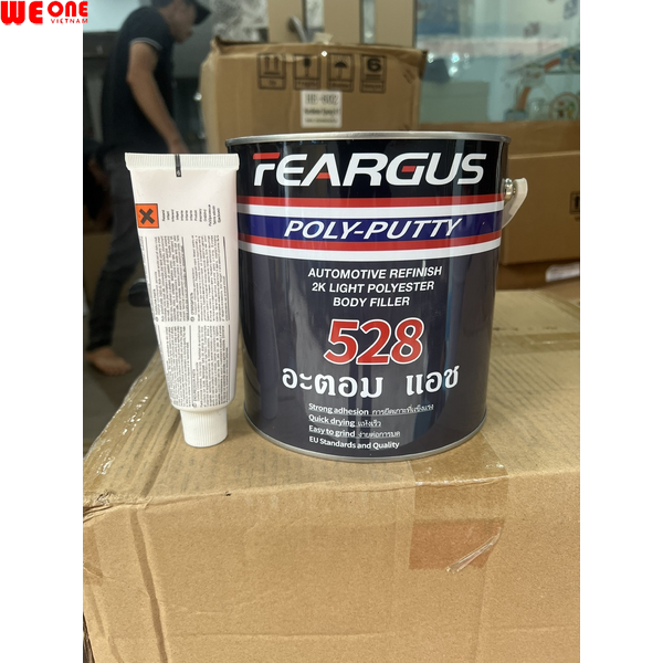 BỘT TRÉT BẢ MATIT 528 FEARGUS MÀU VÀNG 4KG