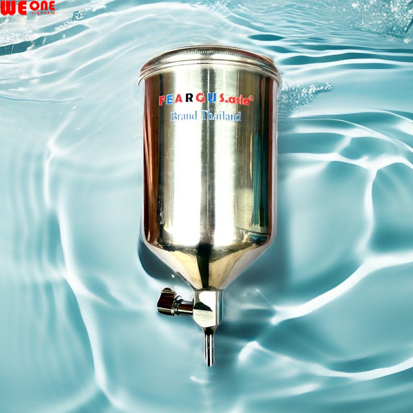 CỐC ĐỰNG SƠN INOX CHÂN ĐỨNG 400ML